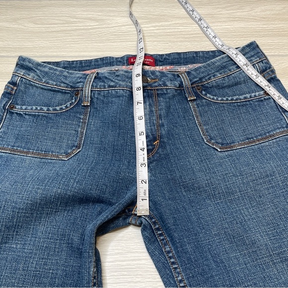 Levi’s 545 Low Bootcut Denim Blue Jeans Y2K Fashion Women’s Size 12 Medium - Picture 13 of 16